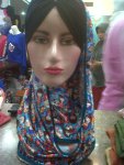 jilbab motif boneka lucu -minat hub 08385562742. jilbab murah surabaya